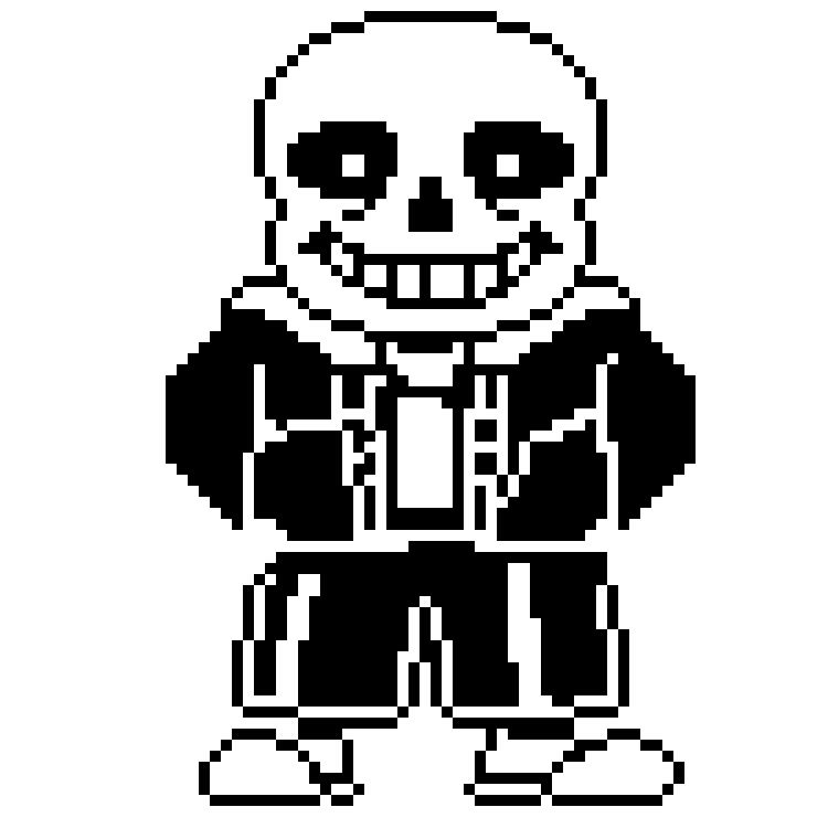 [9664c4] Sans real battle sprite (Smile update)