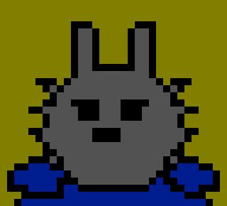 [0b51d0] -He just walks around in the Inverted Dimension.- [Smol Kerumi]