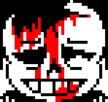 [7ce906] *(Fucking stressed the hell out.) -HorrorTale Sans