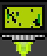 [91af07] -a huge ball bounces down next to speck-