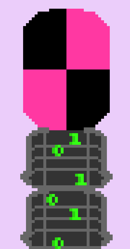 [05b0c1] (Joke time, what's the same between IRL me and this sprite? We are both Failures!)