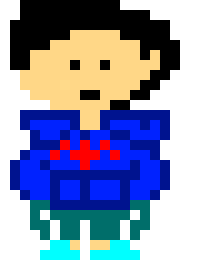 [506291] ... *the emblem (or whatever idk) turns red due to the feeling of determination from the beam.*