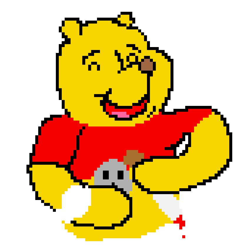 [9664c4] Demented Pooh Bear