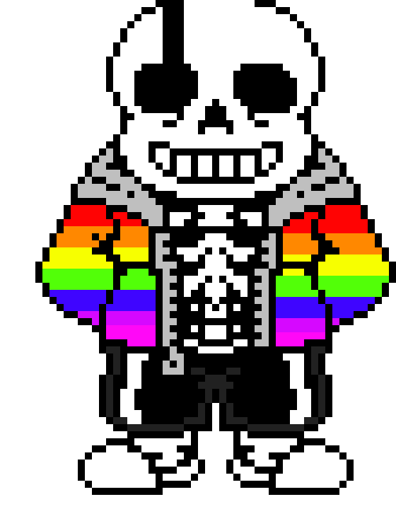 [ac28da] Infinity!tale sans: (remembers all the geocide routes that has been done)