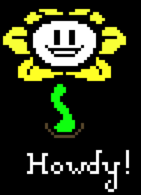 [9664c4] Flowey Battle sprite