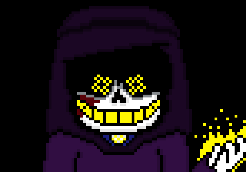 [d959ff] *about to blast at Alphys* ...