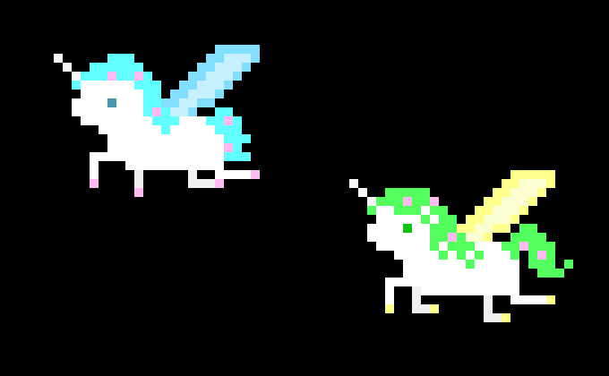 [9664c4] Unicorns fly away