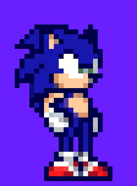 [91d841] Sonic-Ok let me go get them*Runs to go get Kris and Susie and comes back almost as soon as he left*Back