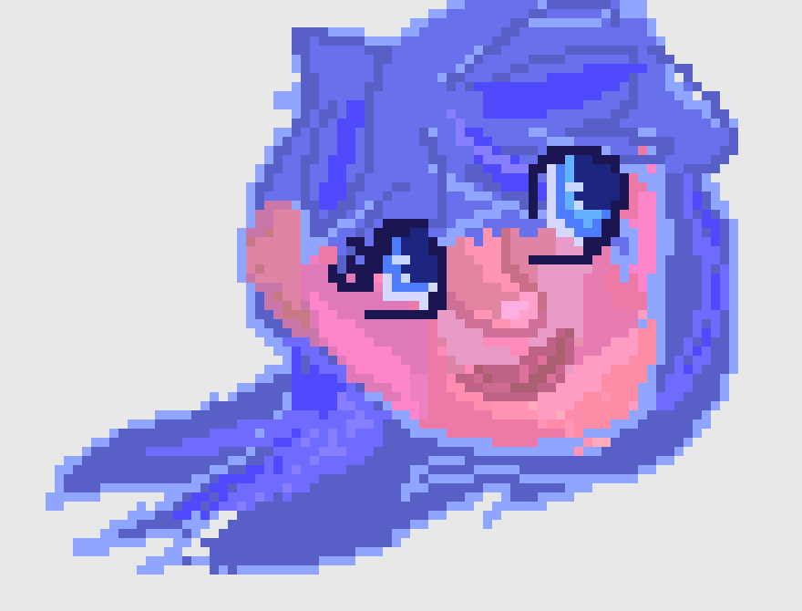 [c66976] Blue on Pink