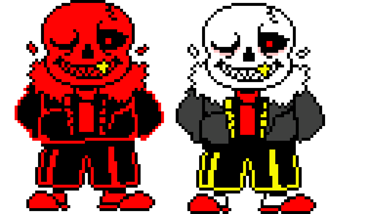 [95be89] underfell sans sprite (coloured and no coloured)-(fixed)