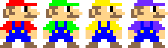 [9664c4] mario, luigi, wario, and walowegi