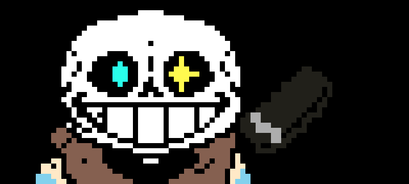 [b7d2ef] Sans: ok guys im gonna go make a new sprite while spectating or something, so yeah bye