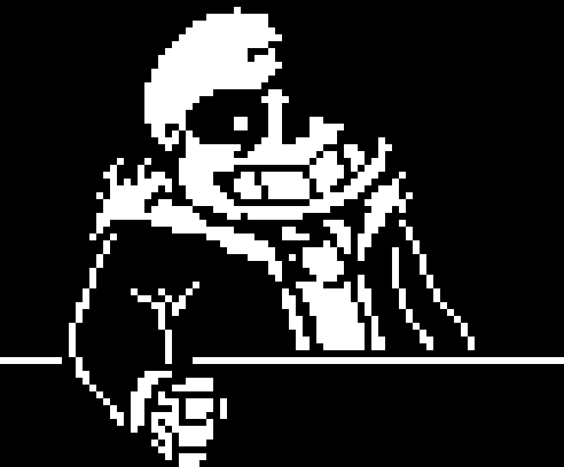 [11a9d7] Uhhh, What The Hell Happend To My Skull?? -Shop Keeper Sans