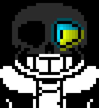 [055bcf] -a Gaster Blaster appeared behind Sans- "d r i n k  t h e  m i l k"