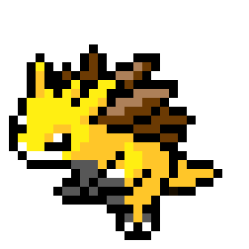[9664c4] Sandslash Pixelart