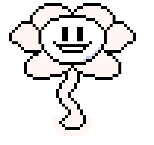 [09bbdd] Flowey Battle Sprite