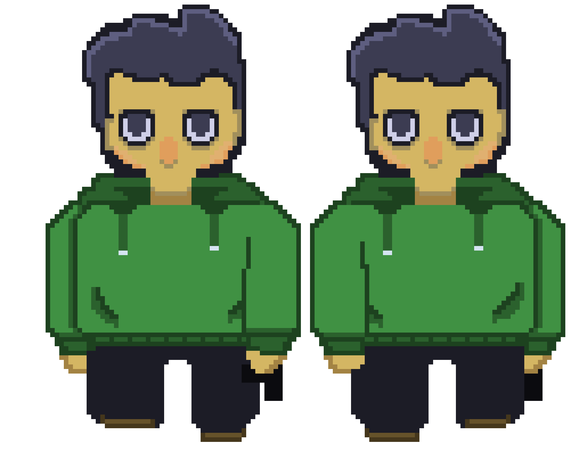 [9664c4] mark walk front with gun