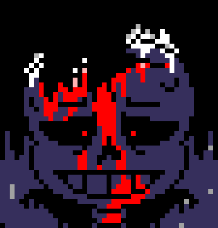 [7ce906] *(Demented appears next to lucy.) -HorrorTale Sans