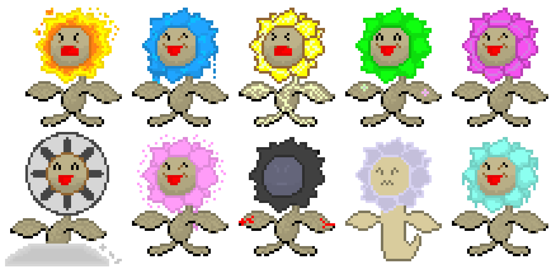 [e1471e] Ominan Sunflora Sprites