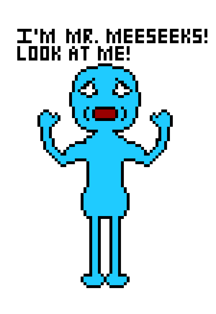 [1cc69e] I`m Mr. Meeseeks! Tell me how to improve it so it doesn`t look like a monstrosity!