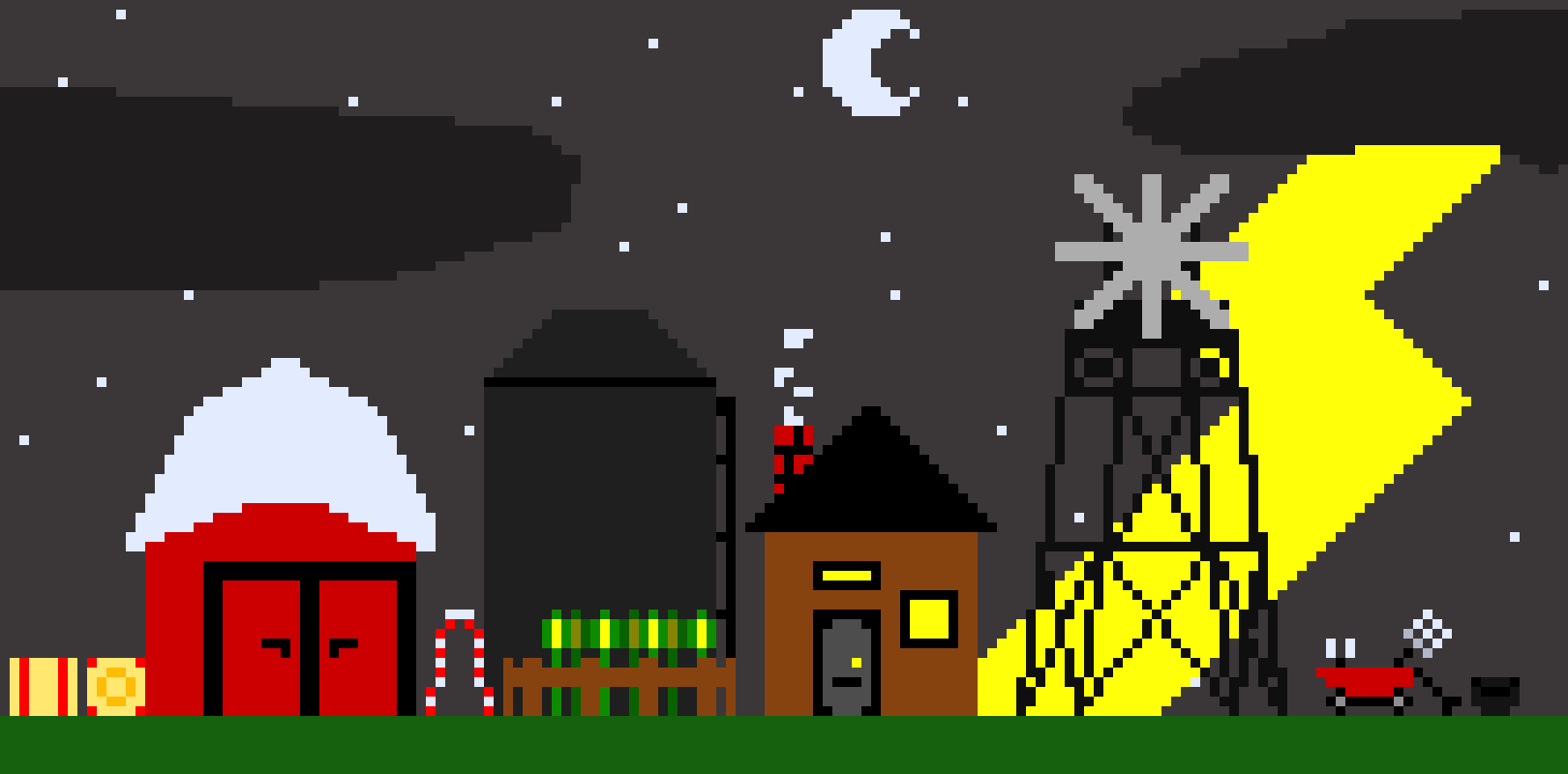 [2bdc2e] Happy farm on a stormy night because I don't know why