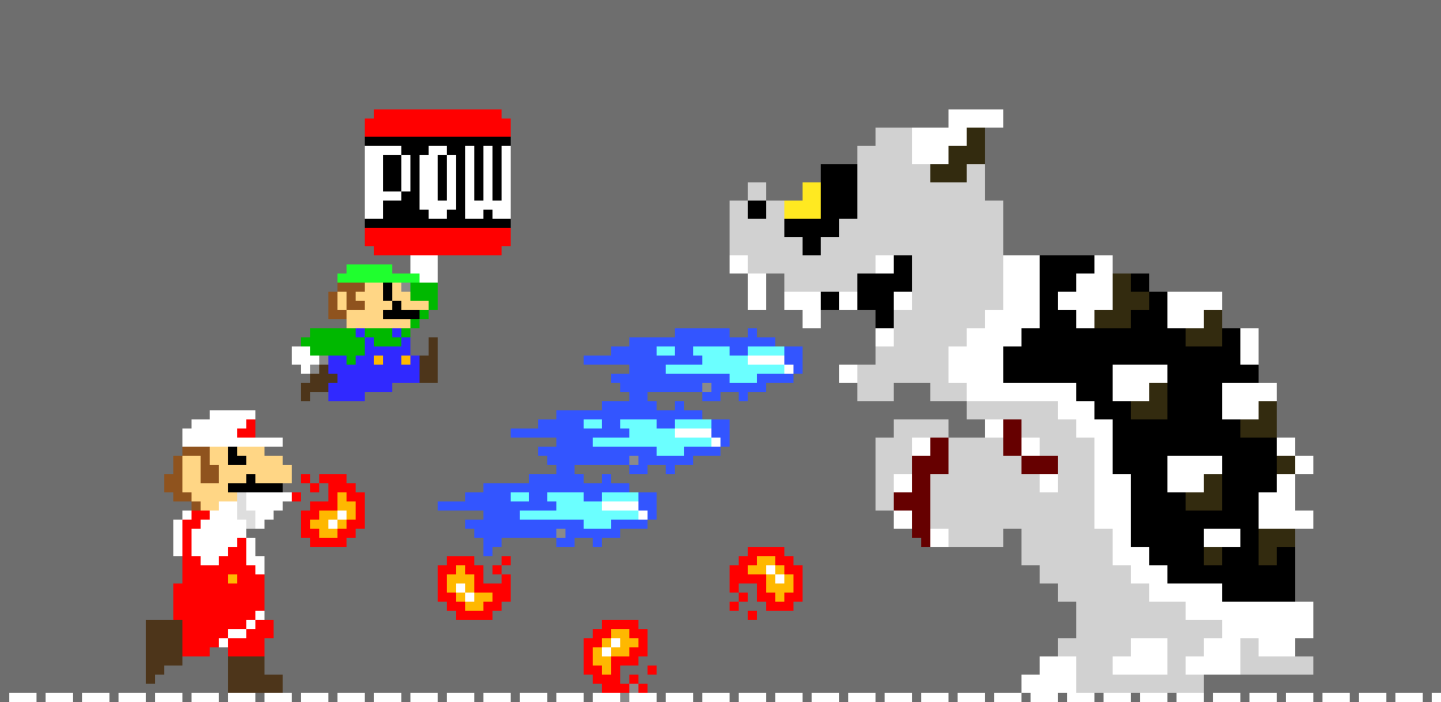 [5c7441] Mario & Luigi VS Dry Bowser