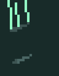 [1fd645] Maybe when rule breakers activated it gets strings attached to it, idk just thinking of a visual effect since just waving it around makes him look skito, maybe it just changes to the default texture