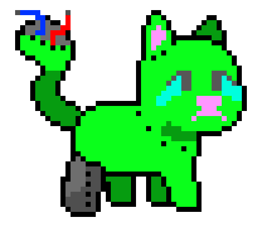 [3a33bd] Wakes up and tries to stand but leg is severly injured)Ow whats happow happening-Speck