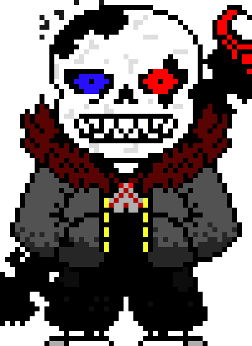 [7398c2] *Slashes sward at both the other sans and does not miss* 