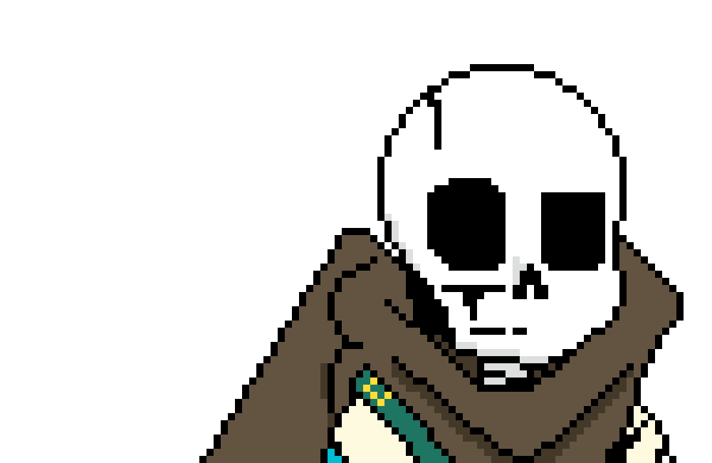 [b9de0d] or was it called undertail...i keep forgetting. - INK! sans