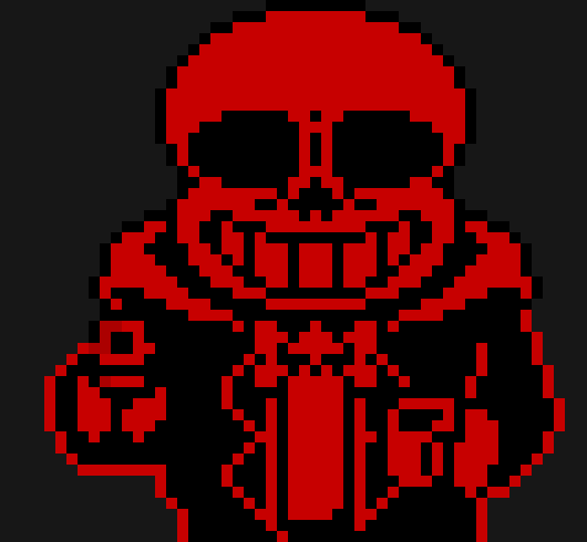 [11a9d7] -miss- Woah, Okay. Time to be more serious. -Bullet Hell Sans
