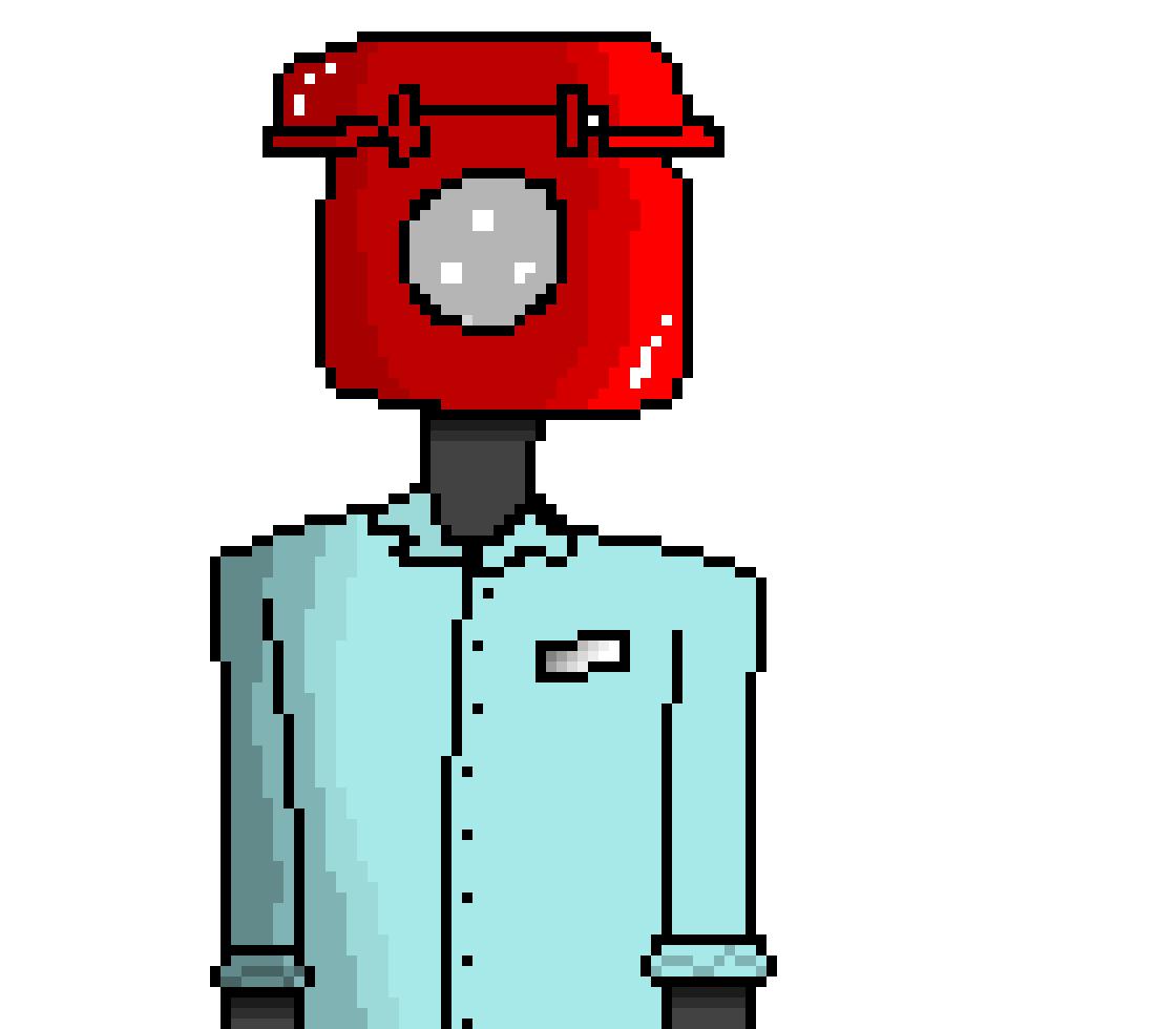 [c4816f] h-hi everyone! its your friend a guy with a phone for a head! Phone guy!