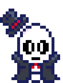 [9664c4] DP!Underswap Napstablook (Dressed Up)