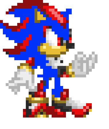 [10304b] Sonic Mania Style sonic as shadow- APL