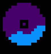 [18f49e] (a disc hits smiley)