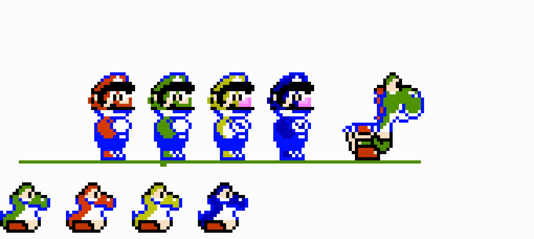 [1cc751] 8 Bit  Mario (Super Mario World) NES UGLY EEW!!!!!! 