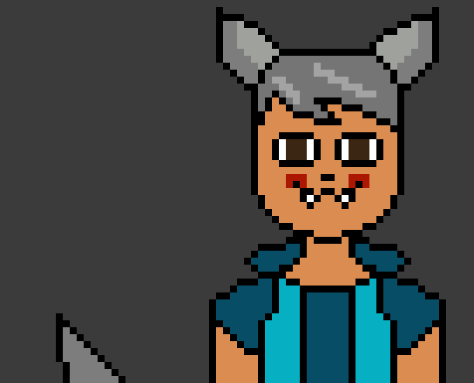 [4fbda4] (kisses her lips and starts rubbing here tail up and down) do you like that eve- Evan