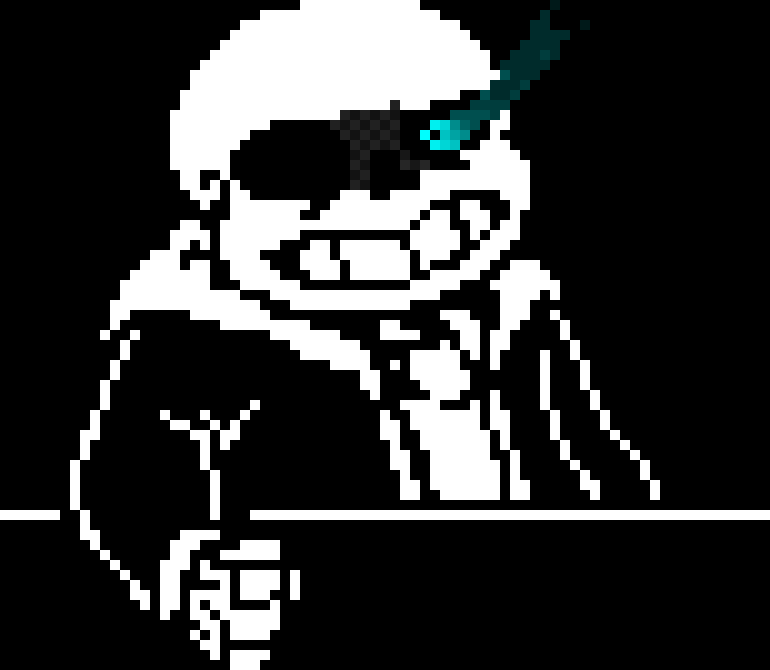 [55e4e5] -blue souls baron- -Shop Keeper Sans