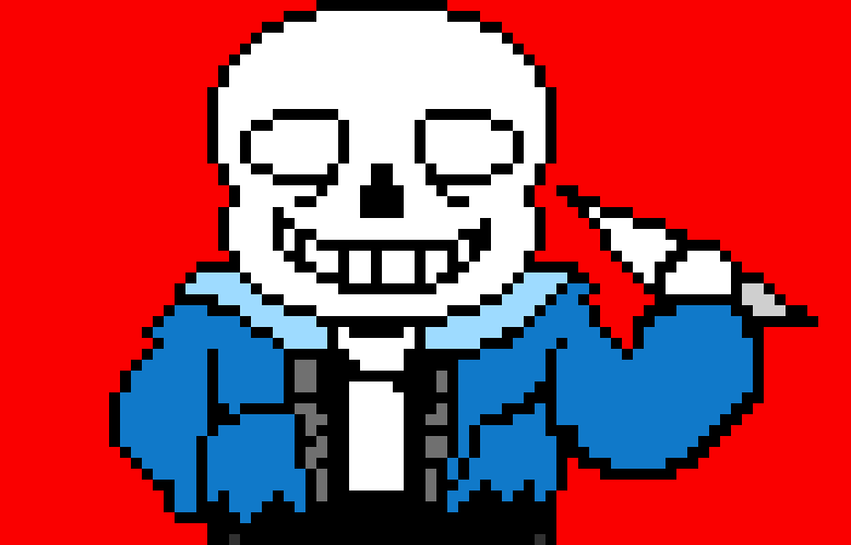 [619e86] a red ss chara chaos blaster and knives attacks baron -