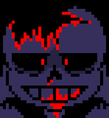 [7ce906] *(Sans took out a bottle of ketchup, and drank it.) -Sans