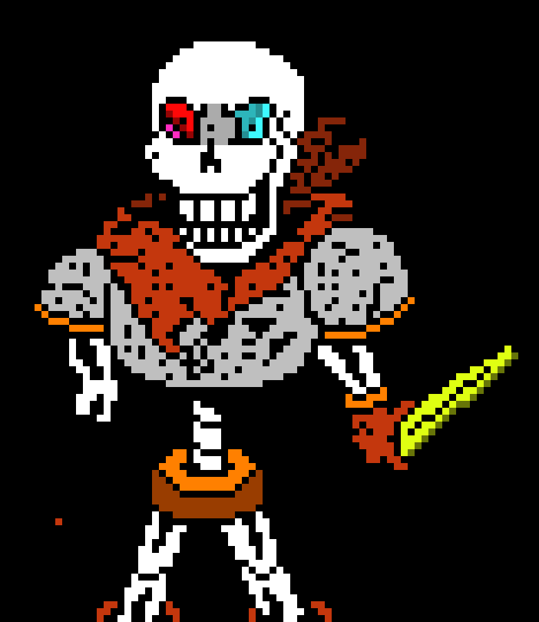 [72c467] undertale dusttrust  Papyrus