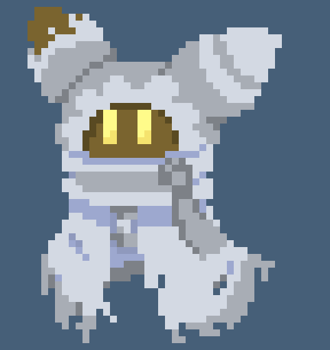 All of the doodles are regular Magolor where is one doodle of homeless magolor -Marker