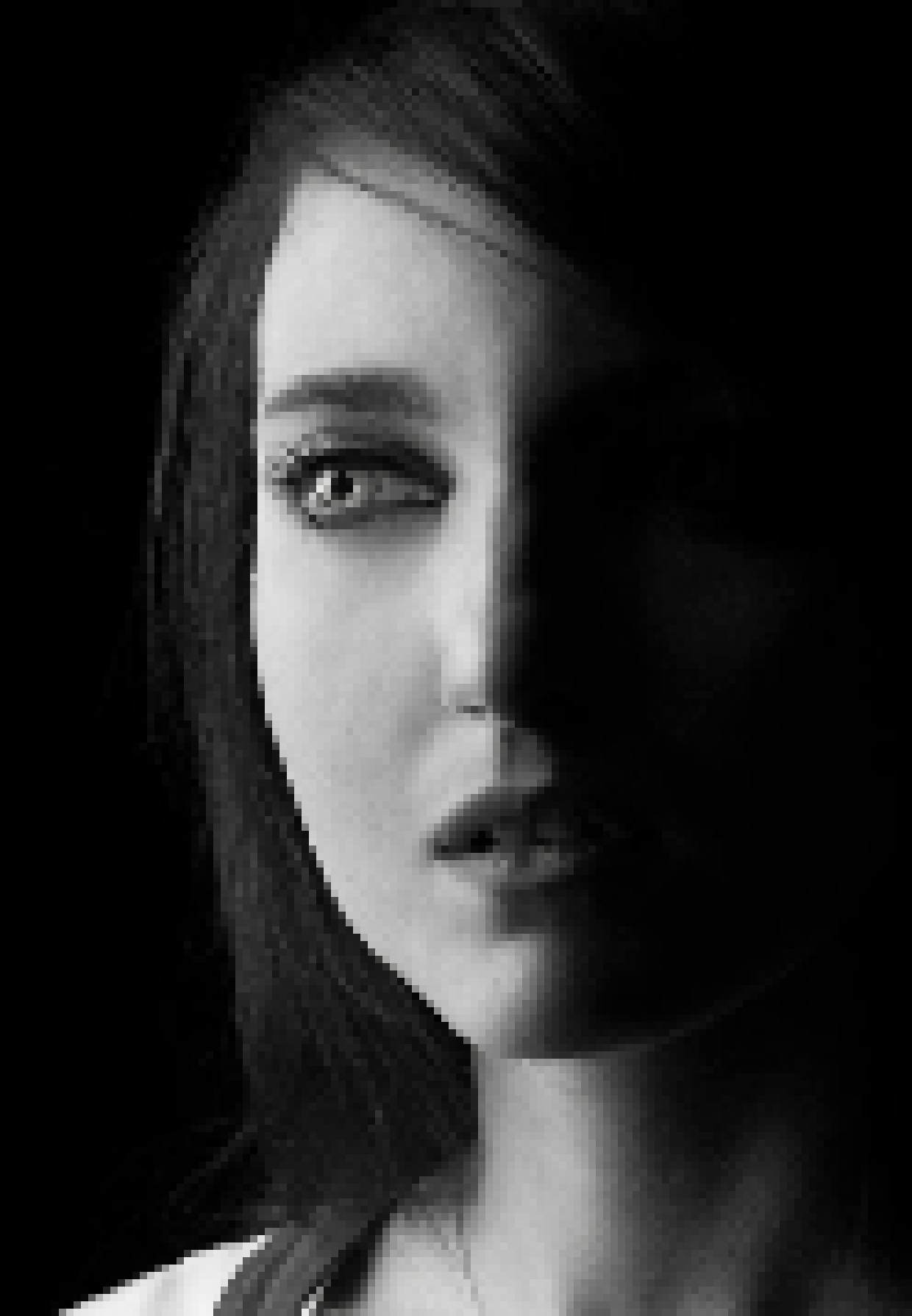 [68c135] its a decent enough example but imagine youre not even focused on linework just blocking in where light hits then shaping features accordingly