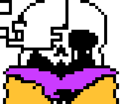 has one of void asriels chaos sabers but its corrupted then a beam of the code almost hits chaos *