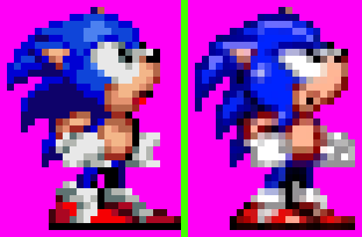 [bfde41] Sonic Sprite Remake #1
