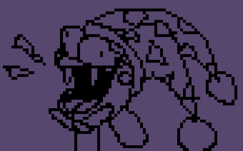 [777455] HAH! Why would you say "sorry"? I'd attack you too!