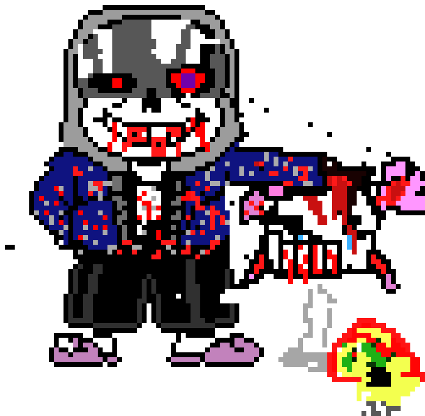Insanitydust!Sans Sprite