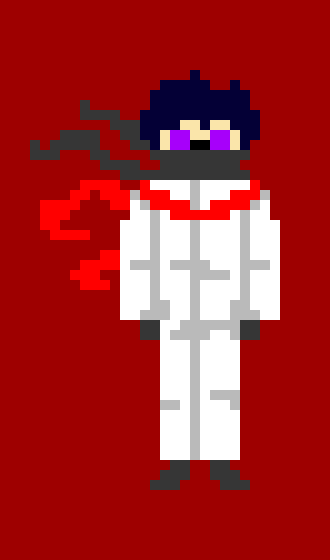 by using the [ROCK] handsign on both of his hands, he begins barraging into the ground and is basically creating masstive craters into the ground that it expands outwards into the entire city