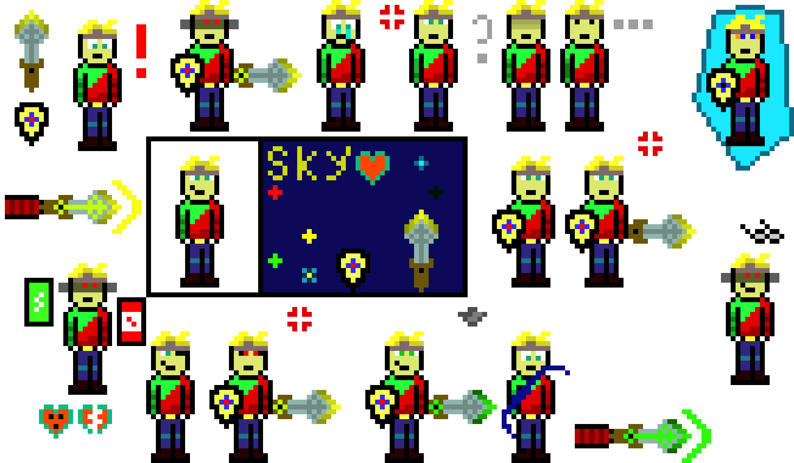 All of sky's Pixelart
