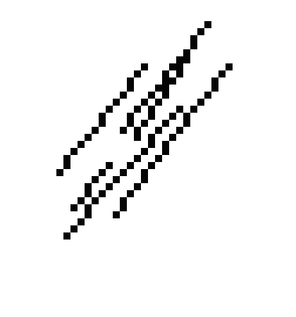 [c0cbd4] "INSTANT TRANSMISSION-" [a blur appears and dissapears again and again around Bmo, 30 feet apart each time]